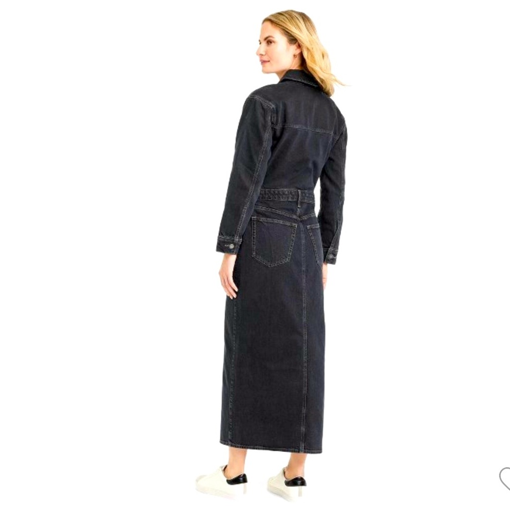 Universal Thread denim maxi dress - Picture 2 of 4